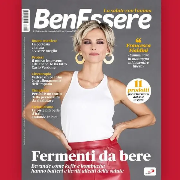 Francesca Fialdini e i fermenti da bere nel numero di maggio
