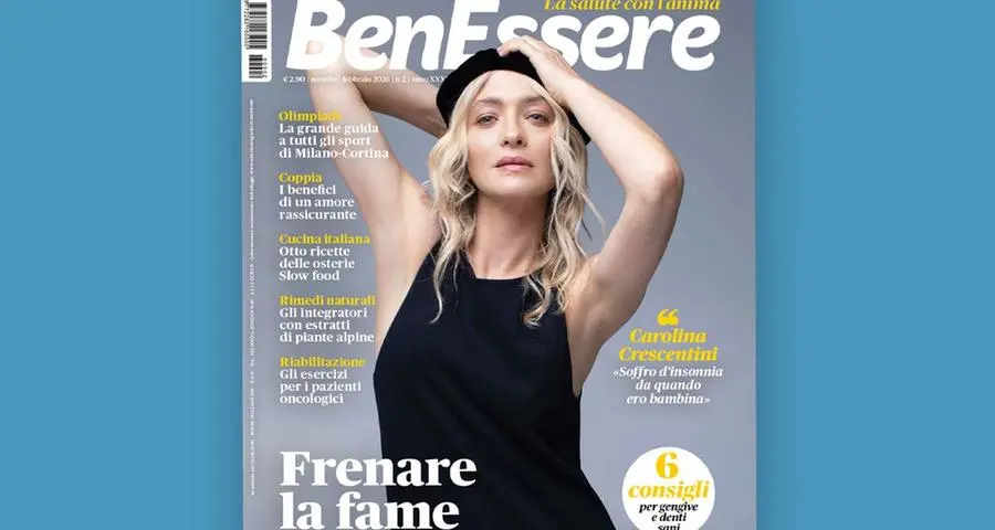 Carolina Crescentini e come frenare la fame emotiva nel numero di febbraio