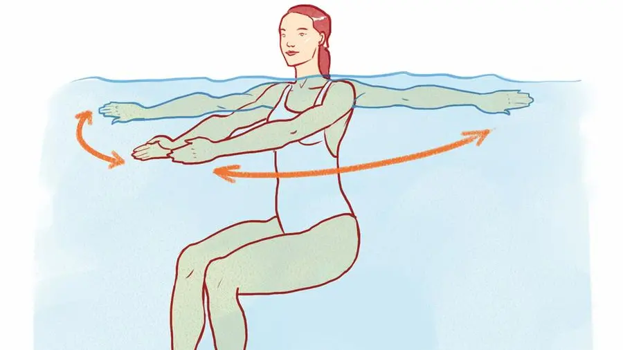 Sette esercizi per tonificarsi in acqua