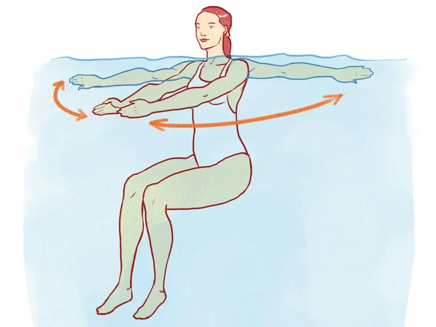 Sette esercizi per tonificarsi in acqua