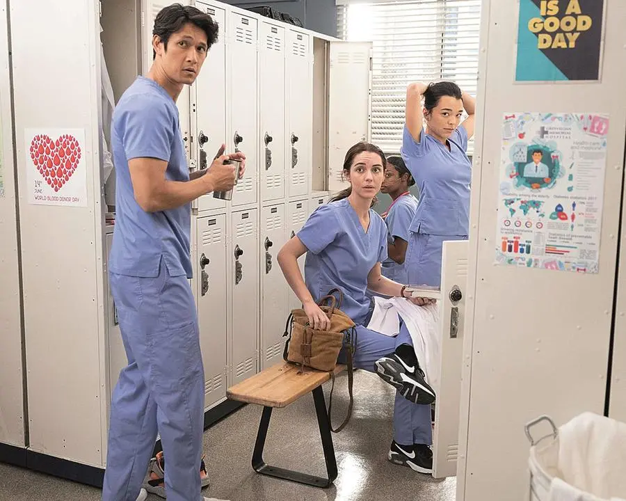 Una scena di Grey's Anatomy, serie giunta alla 22ma stagione