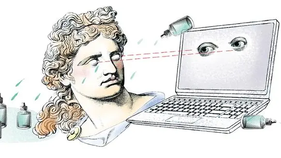 Bruciore agli occhi dopo una giornata al pc: che fare?