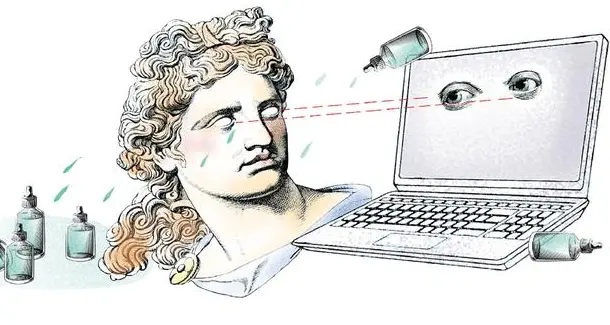 Bruciore agli occhi dopo una giornata al pc: che fare?
