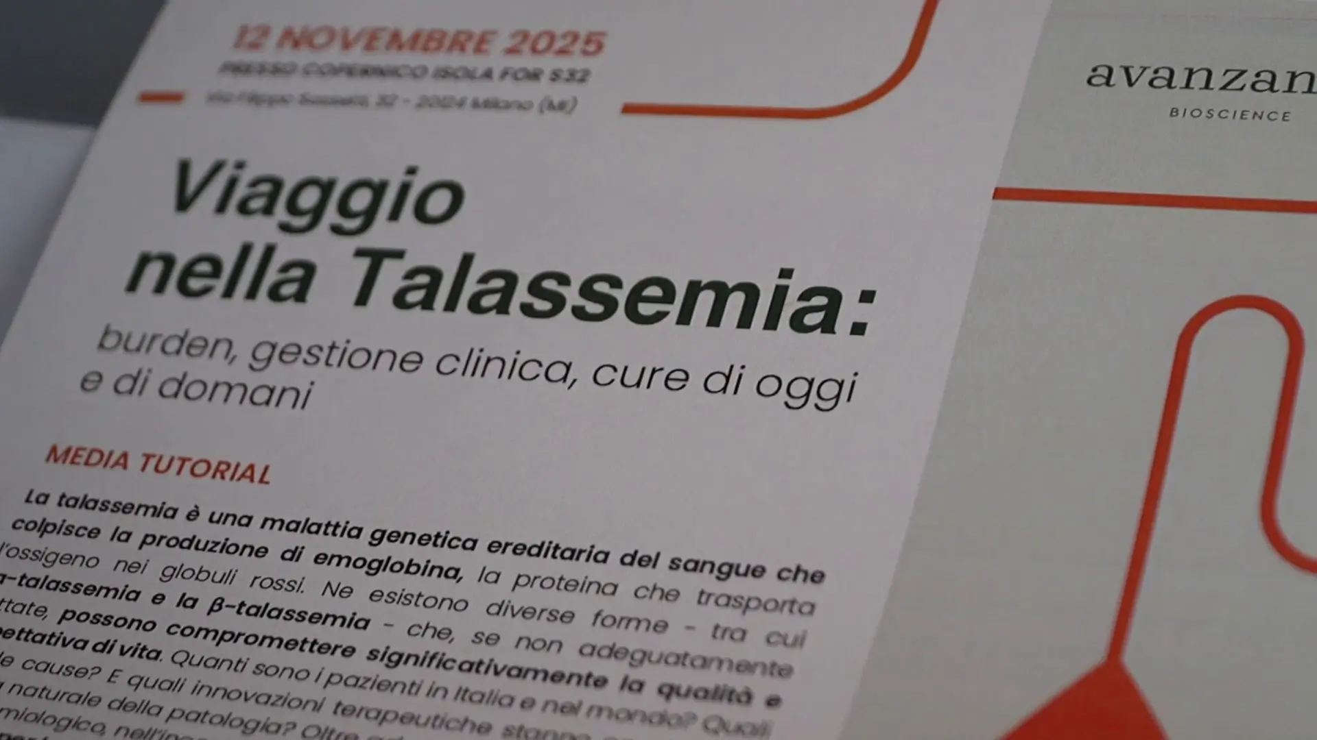 Talassemia, prospettive e nuove frontiere terapeutiche