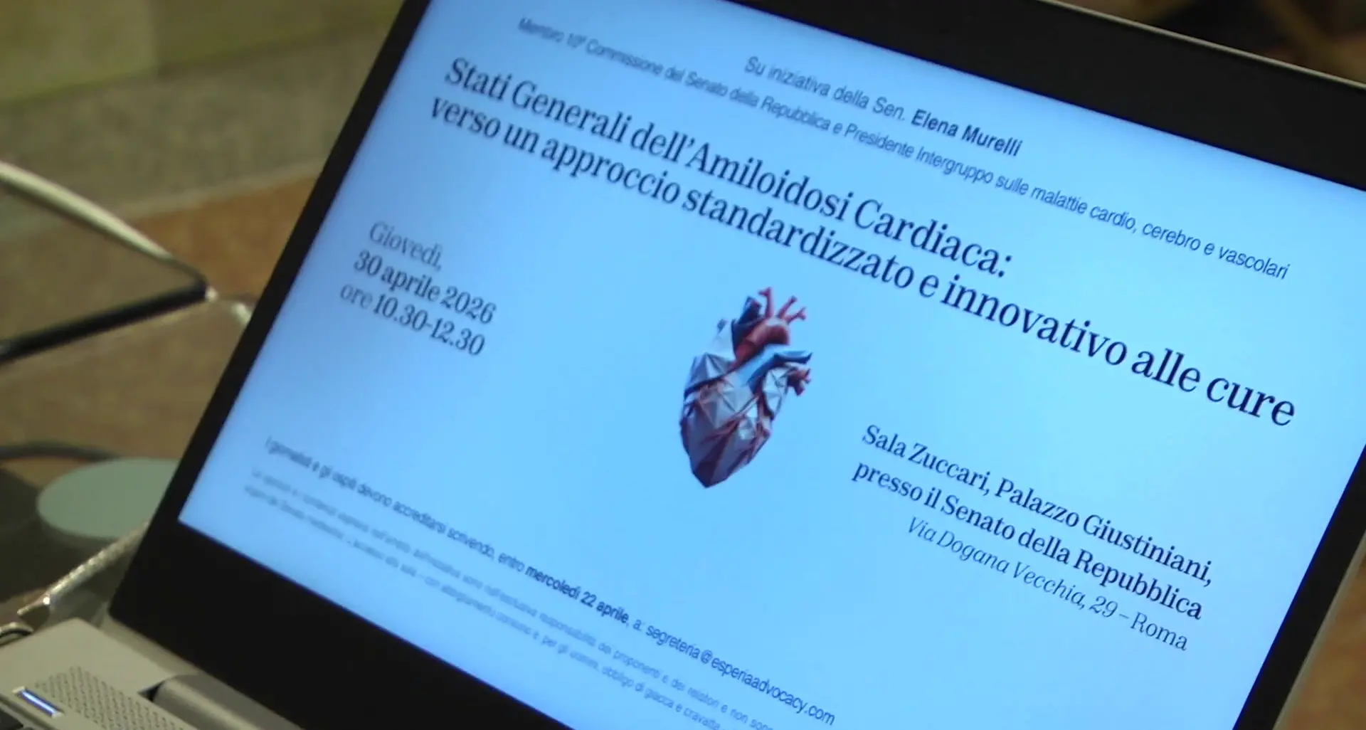 Amiloidosi cardiaca, focus su diagnosi precoce e innovazione agli Stati Generali