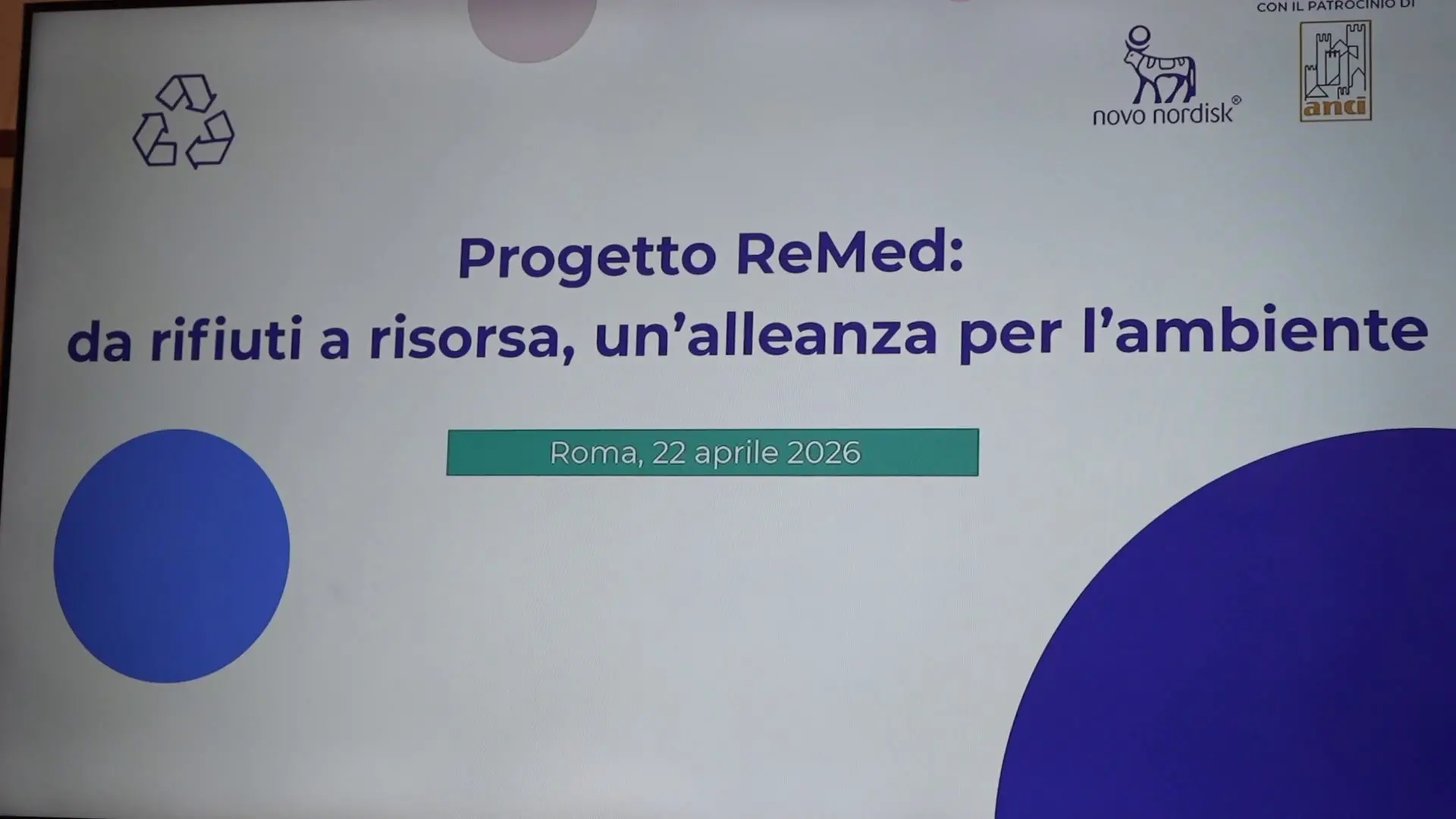 Rifiuti sanitari, il progetto \"ReMed\" punta sull'economia circolare