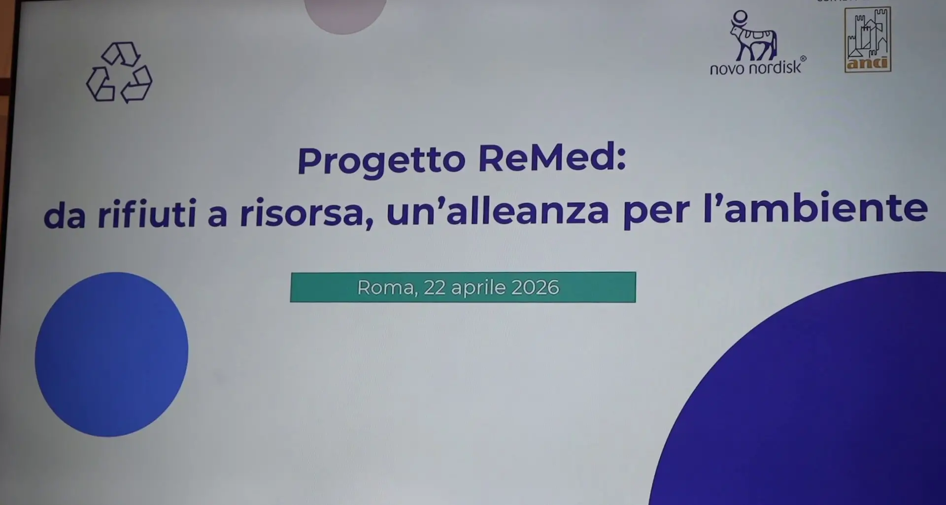 Rifiuti sanitari, il progetto \"ReMed\" punta sull'economia circolare