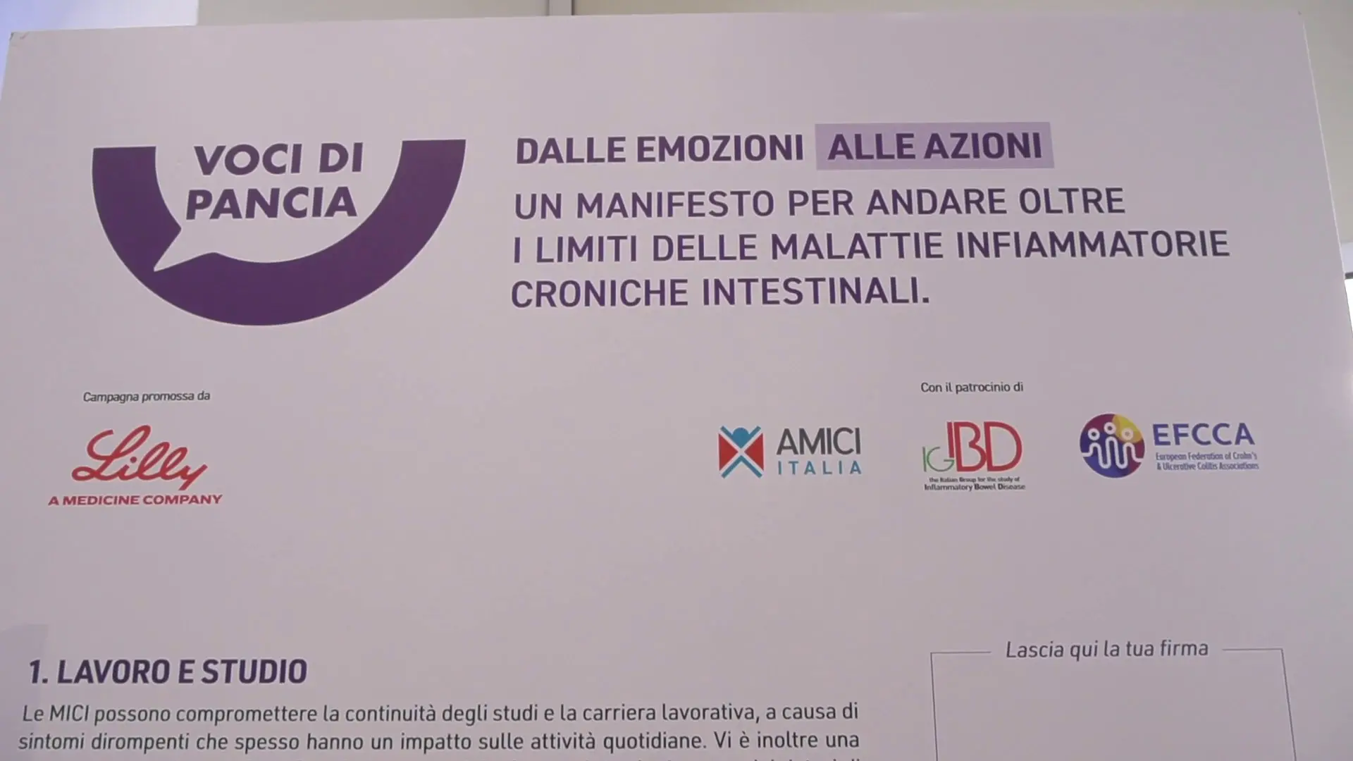 Malattia Cronica Intestinale, torna la campagna \"Voci di pancia\"