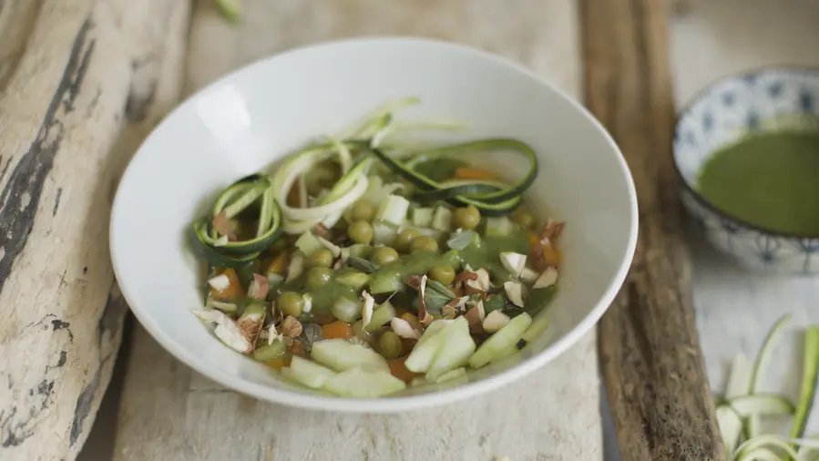 Minestrone freddo estivo