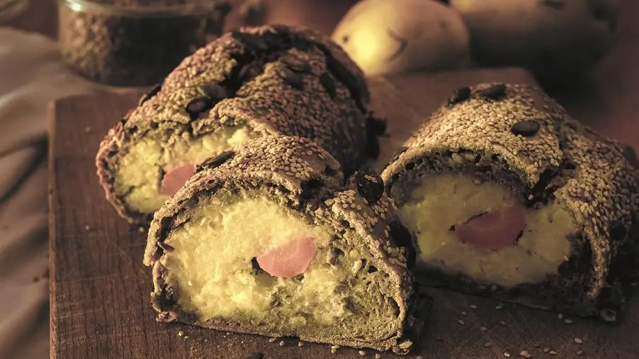 Polpettone di legumi in crosta