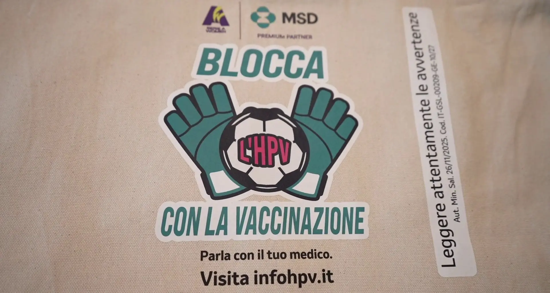 \"Blocca l'HPV con la vaccinazione\", al via campagna Serie A Women e MSD Italia