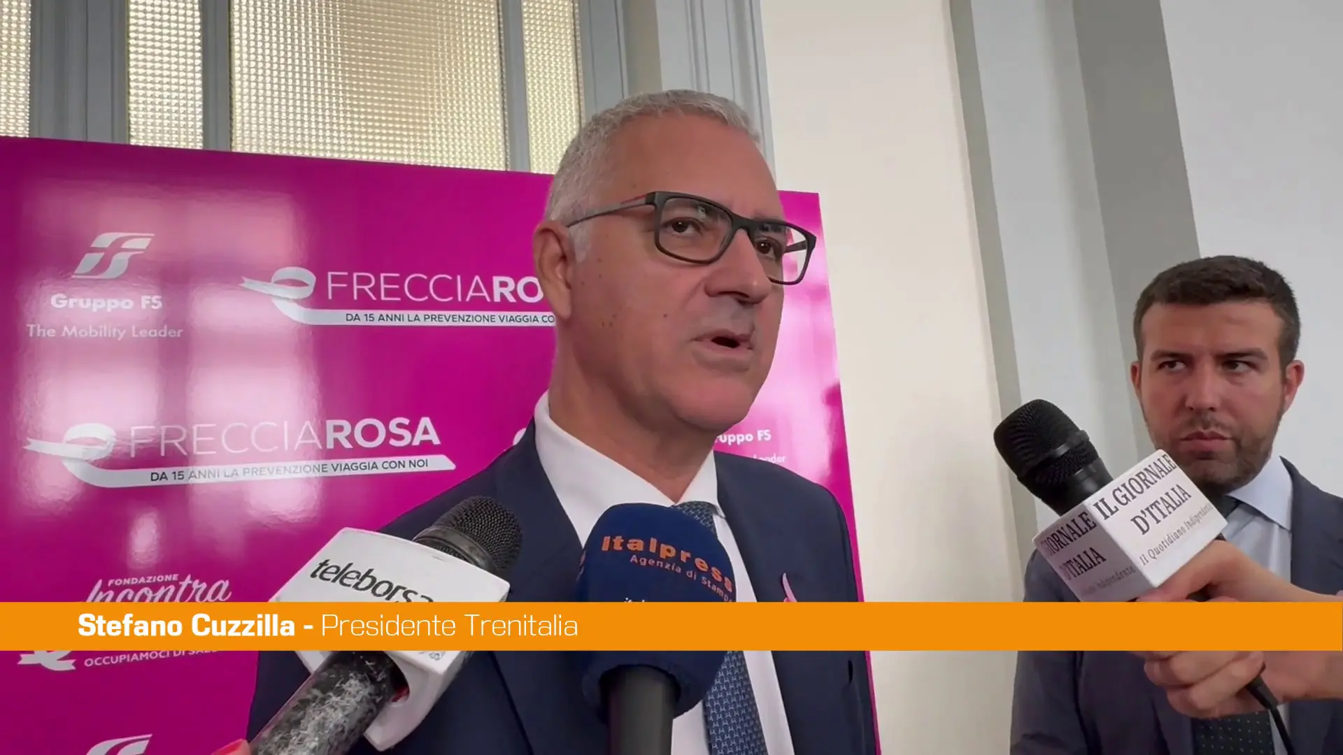 Fs, Cuzzilla \"Con Frecciarosa aiutiamo le donne su prevenzione tumori\"