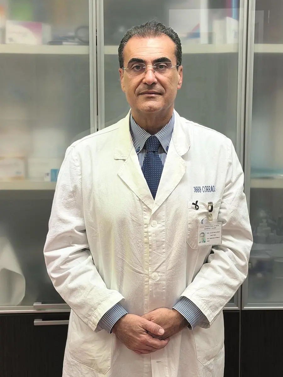 Salvatore Corrao, professore di Medicina interna all'Univeristà di Palermo e dirigente medico all'ospedale Civico del capoluogo siciliano