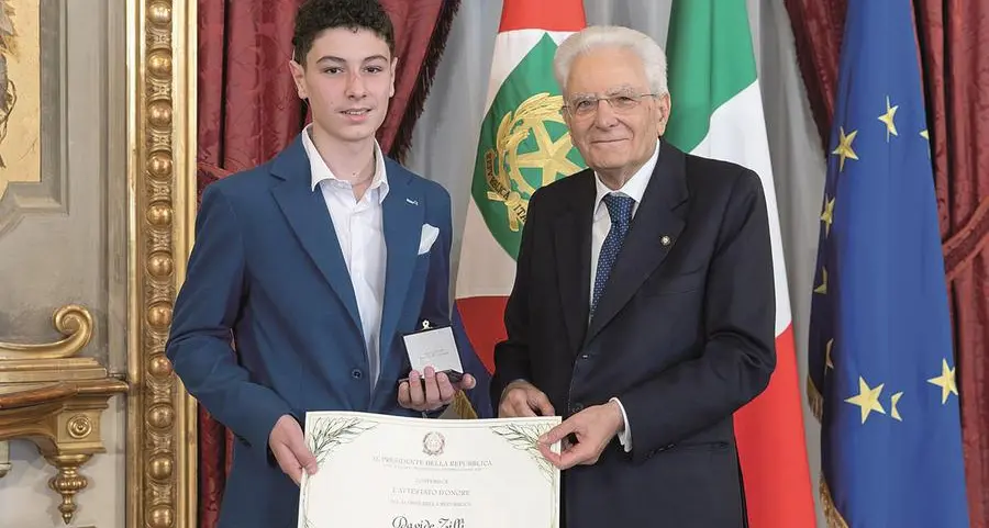 Il racconto di Paola: «Mio figlio premiato per l’invenzione che aiuta le persone con sordità»