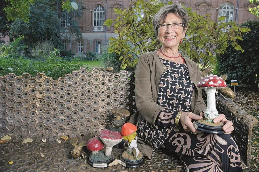 Paola Bonfante, professoressa emerita di Biologia vegetale all'Università di TOrino, tra le ricercatrici più citate al mondo (foto di Gerald Bruneau)