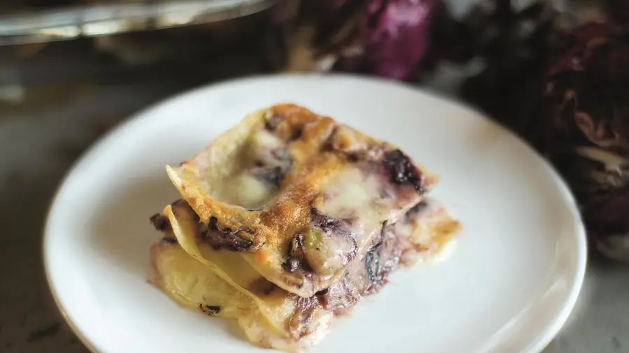 Lasagne al radicchio