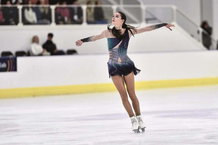 Lara Naki Guttman, tre volte campionessa italiana di pattinaggio artistico