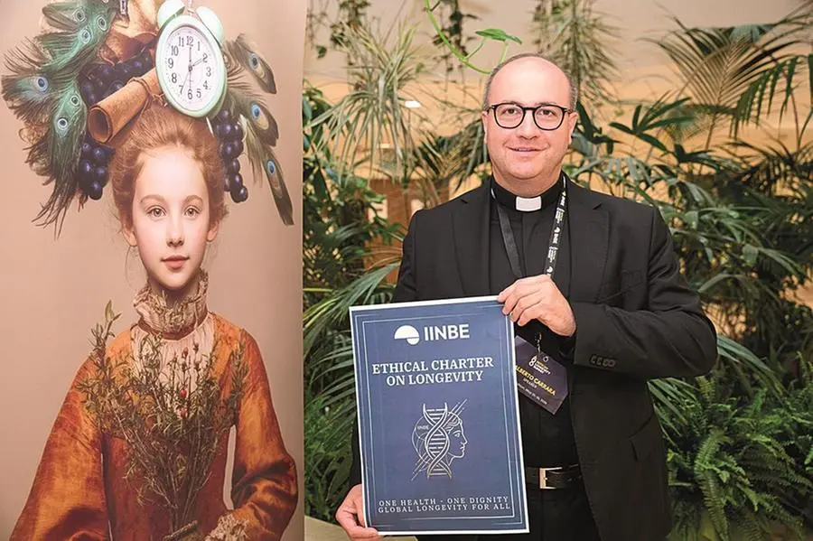 Padre Alberto Carrara, neuroscienziato, bioeticista e presidente dell’Istituto internazionale di neurobioetica. ha recentemente organizzato il Vatican Longevity Summit a Roma.