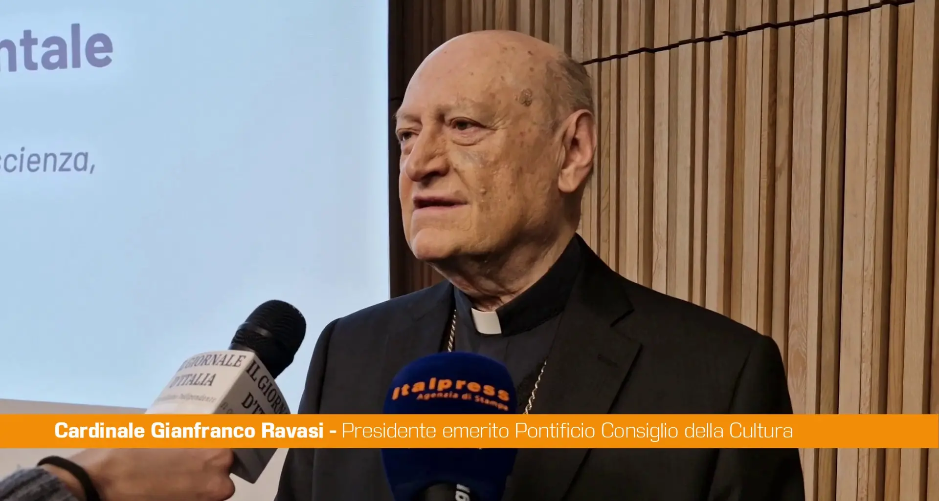 Salute mentale, Card. Ravasi \"Dialogo per comprendere situazioni di difficoltà\"