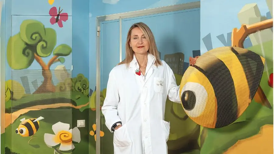 Anna Cavallini: «Un ambiente rasserenante per i piccoli pazienti del reparto di neuropsichiatria»