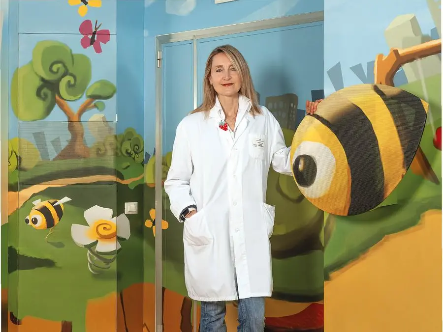 Anna Cavallini: «Un ambiente rasserenante per i piccoli pazienti del reparto di neuropsichiatria»