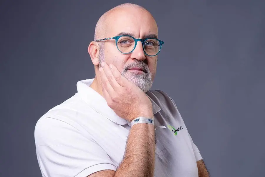 Il giornalista Luca Moroni, padre di Alessio, morto a vent\\'anni per un incidente in moto (foto di Manuel Cicchetti)