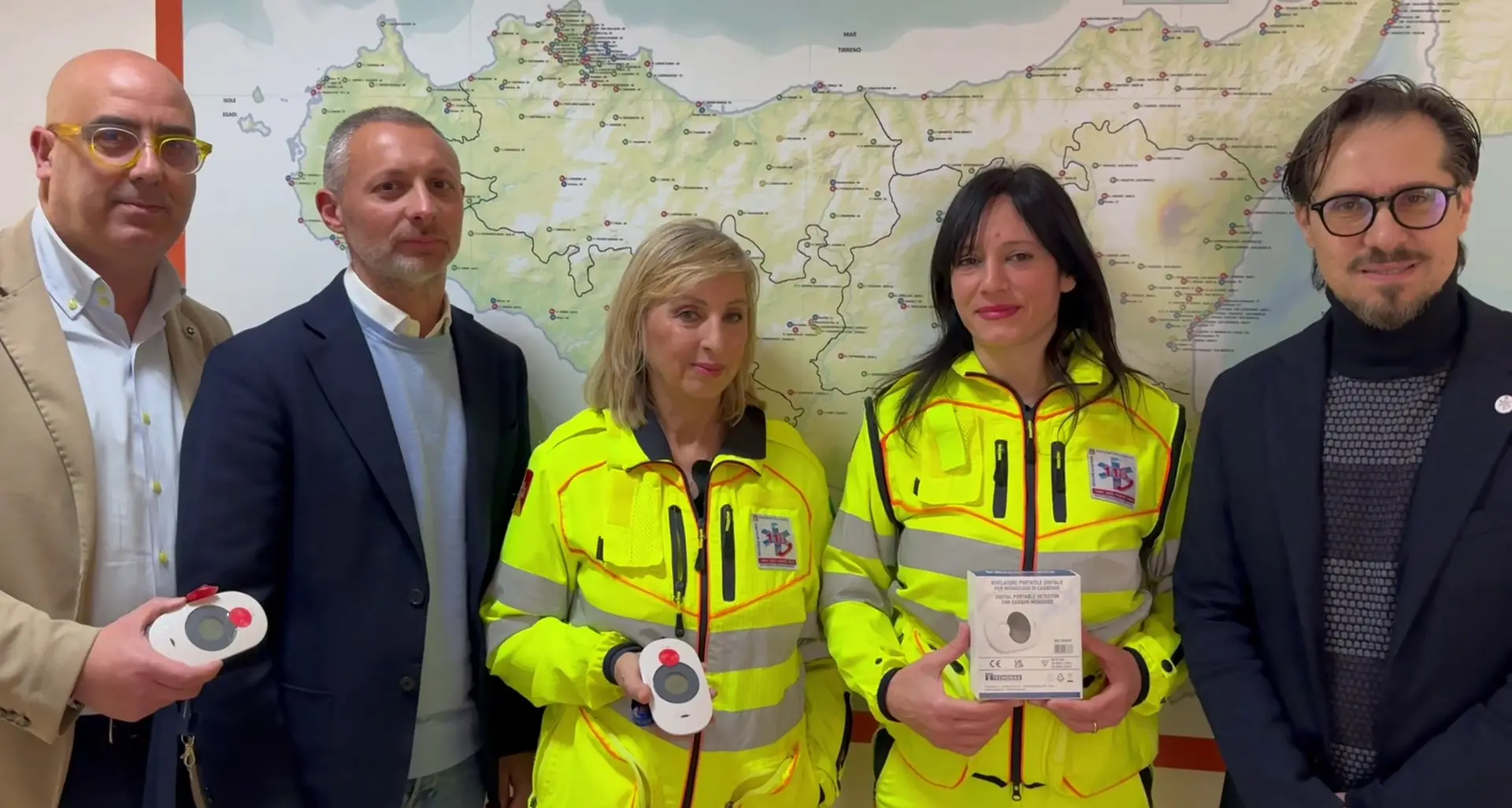 Seus 118 Sicilia, nelle ambulanze arriva un rilevatore portatile di monossido