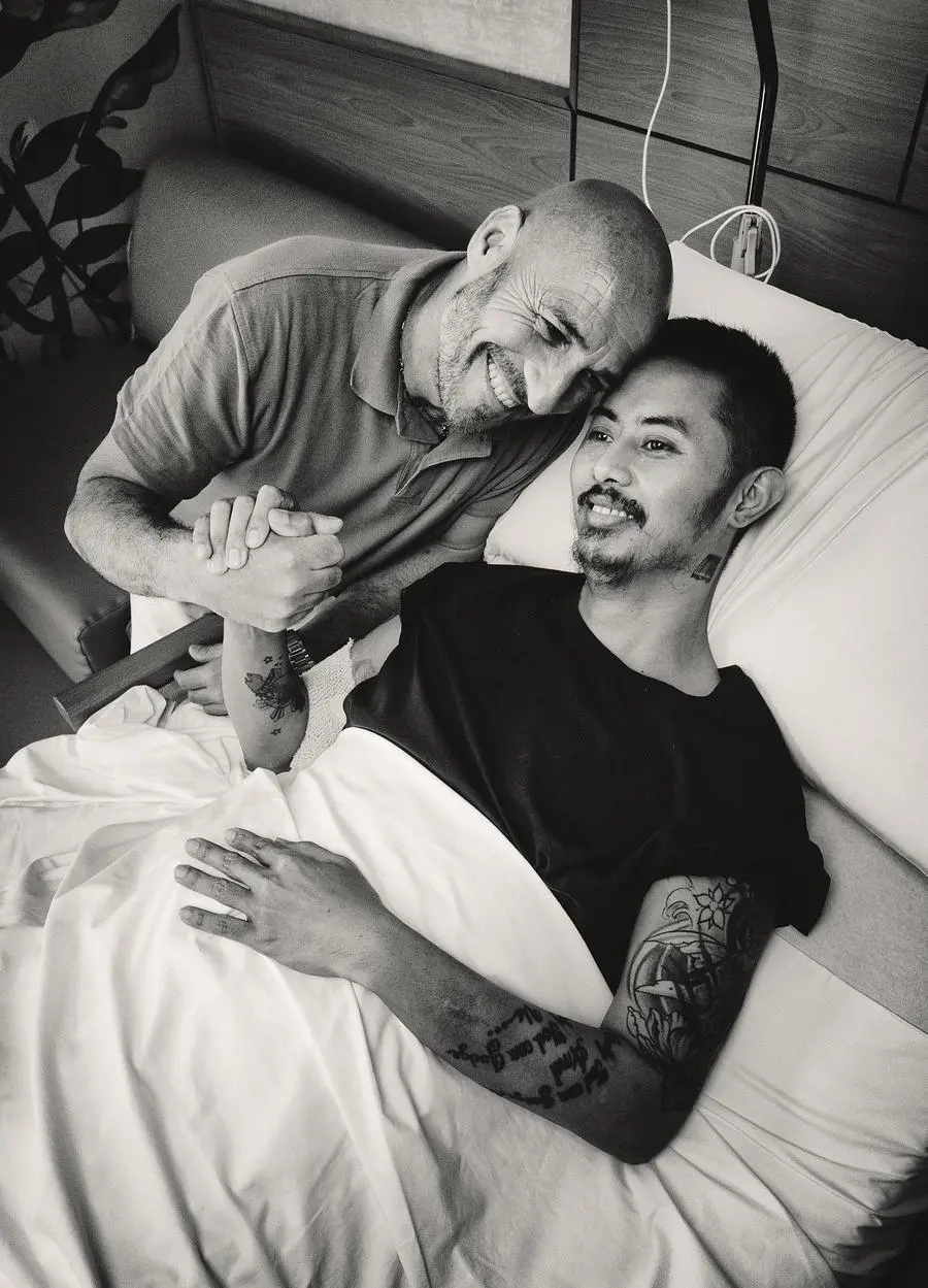 Un'immagine realizzata dal grande fotografo Guido Harari per Vidas