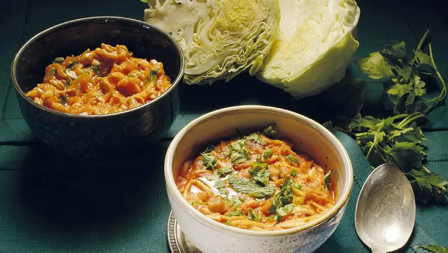 Zuppa di cavoli e lenticchie