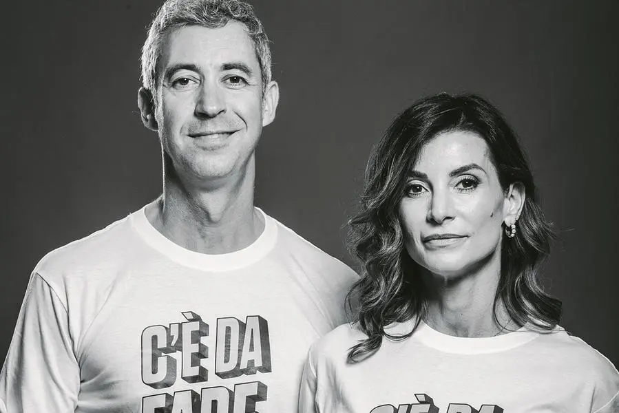 L\\'attore Paolo Kessisoglu, presidente di C\\'\\u00E8 Da Fare Ets, con la compagna Silvia Rocchi, direttrice generale dell\\'associazione che si occupa di salute mentale degli adolescenti