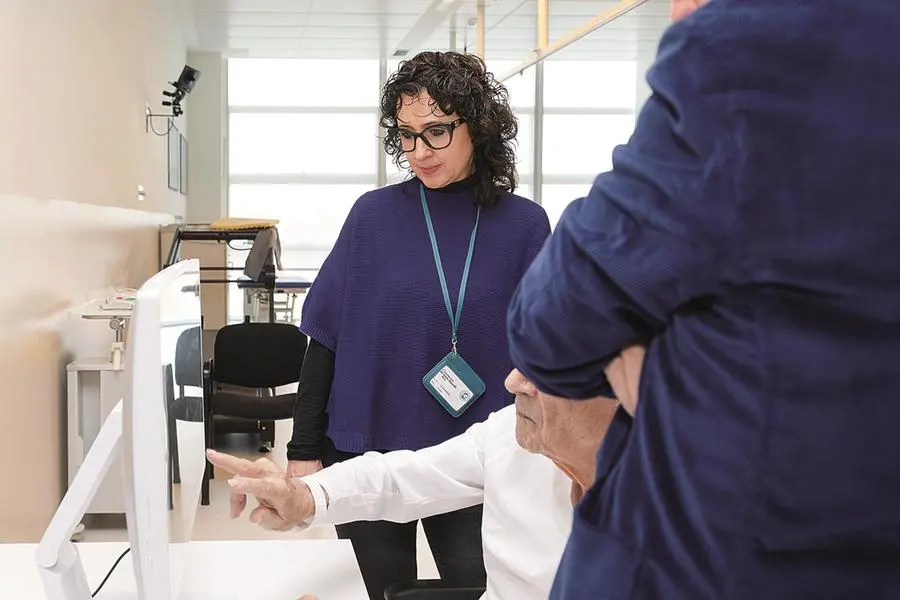 Cristina Polito (foto di Simone Donati) collabora con Sorbi ed è responsabile per il centro Don Gnocchi di Firenze di COGinRehab, un progetto per individuare eventuali difficoltà cognitive e personalizzare i percorsi riabilitativi