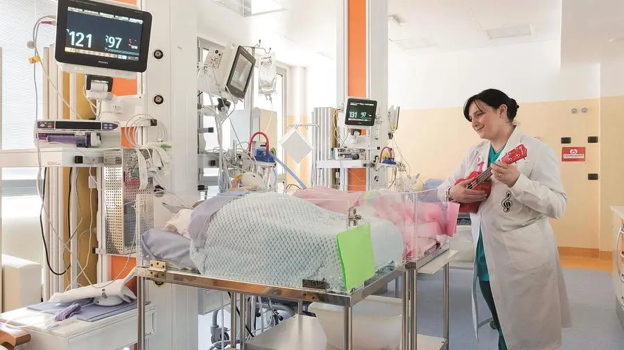 Terapia con la musica per i neonati prematuri a Varese