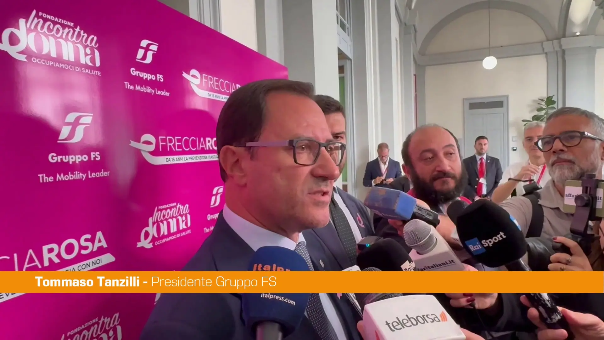 Fs, Tanzilli \"Con Frecciarosa impegno per prevenzione dei tumori\"