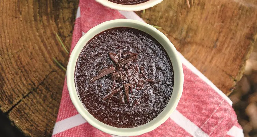 Budino mela e\u202Fcioccolato