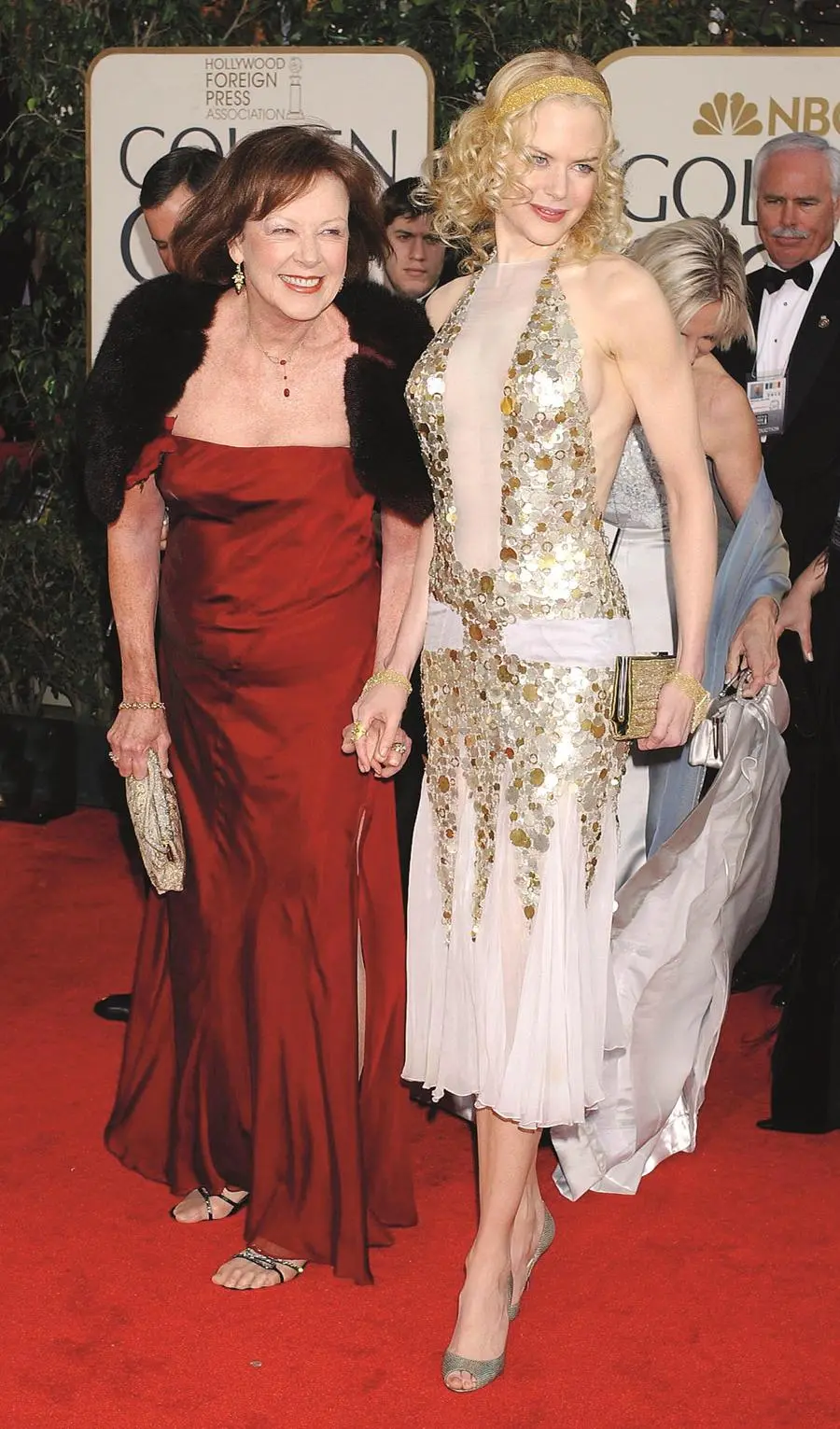 Nicole Kidman con la madre Janelle Ann MacNeille, scomparsa nel 2024 per un tumore all'età di 84 anni