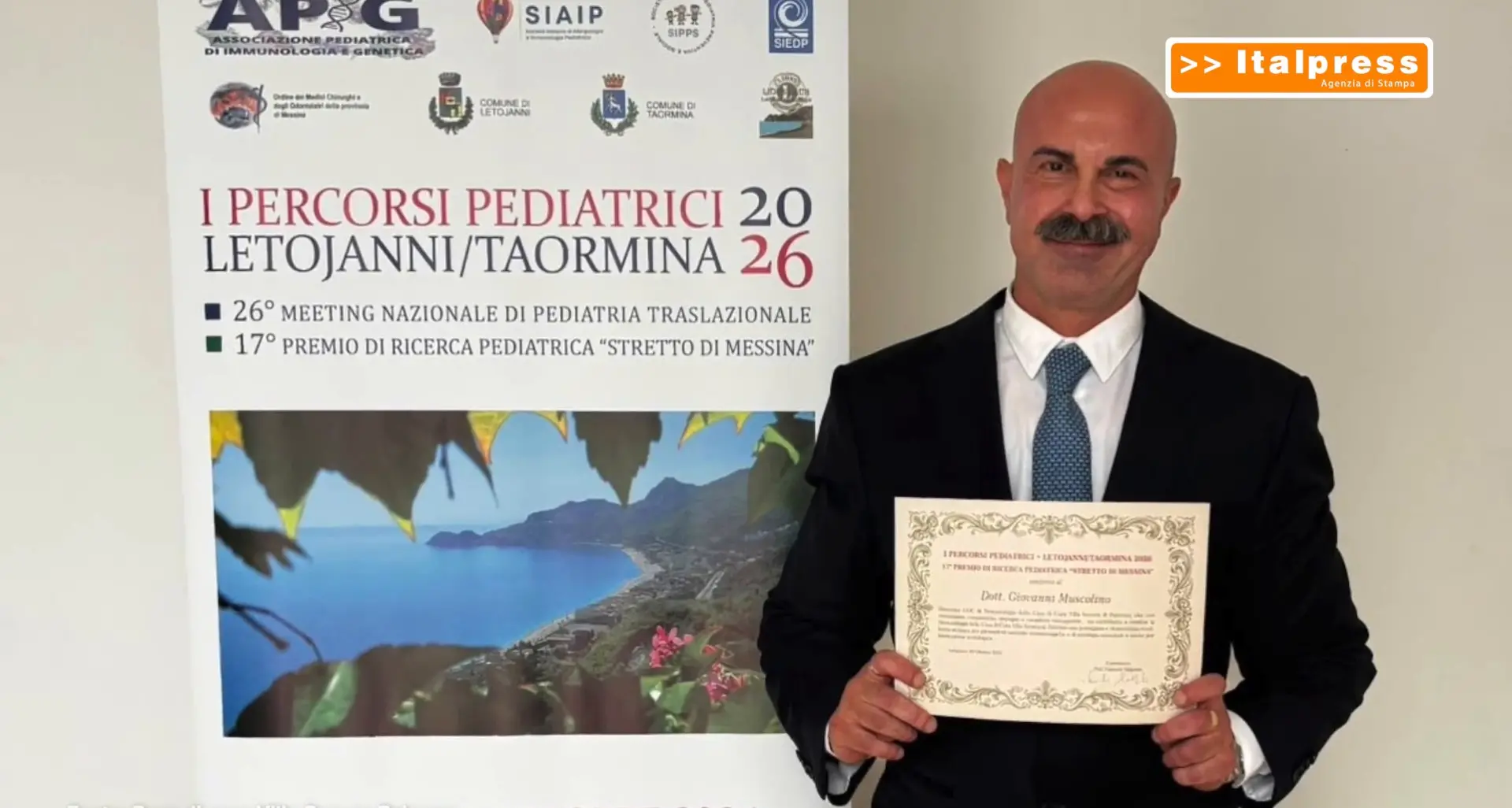 Palermo, premiati la Neonatologia di Villa Serena e il pediatra Muscolino