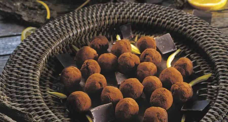 Tartufi light cioccolato e arance