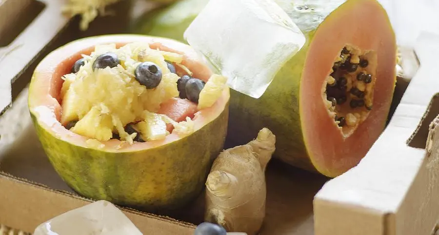 Frutta in crema di mele