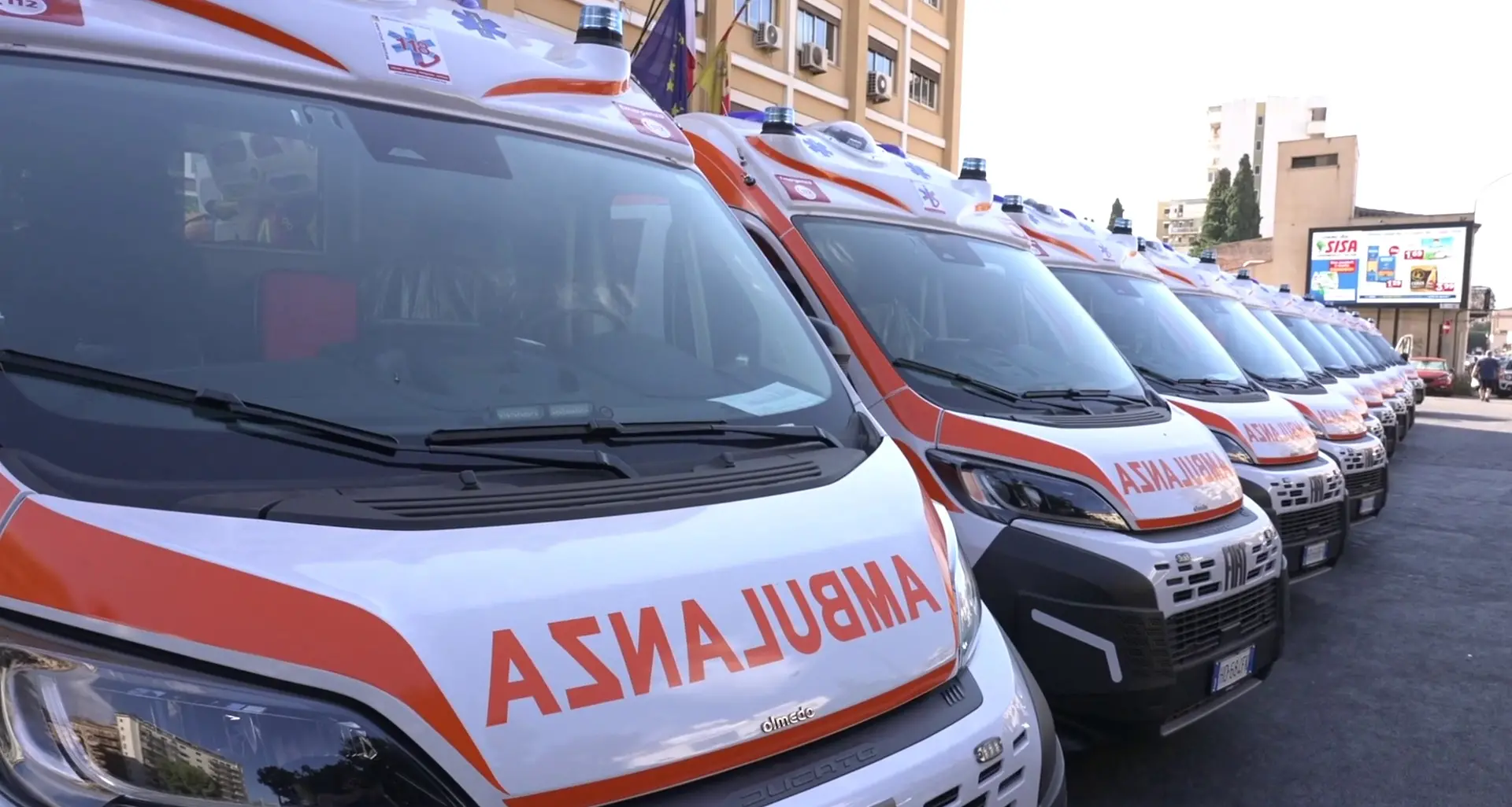 Sanità, in Sicilia nuove ambulanze per il 118