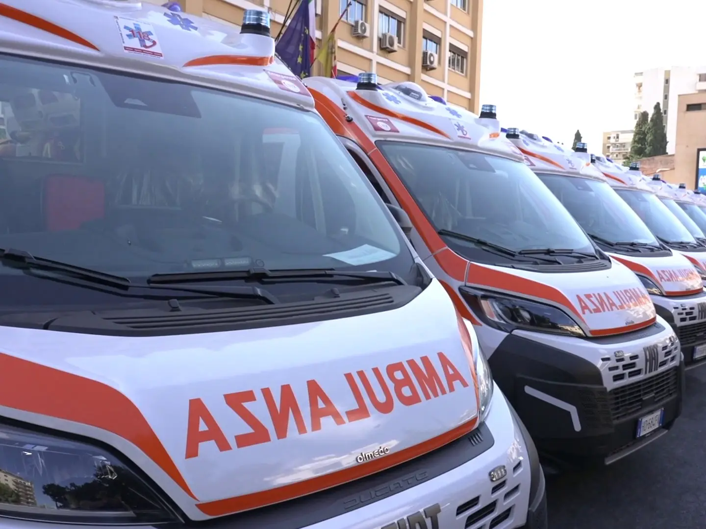 Sanità, in Sicilia nuove ambulanze per il 118