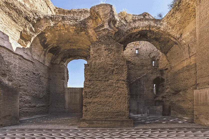 Le Terme di Caracalla: grazie al progetto di CoopCulture i pazienti dell\\'ospedale Gemelli Isola Tiberina di Roma possono visitarle virtualmente