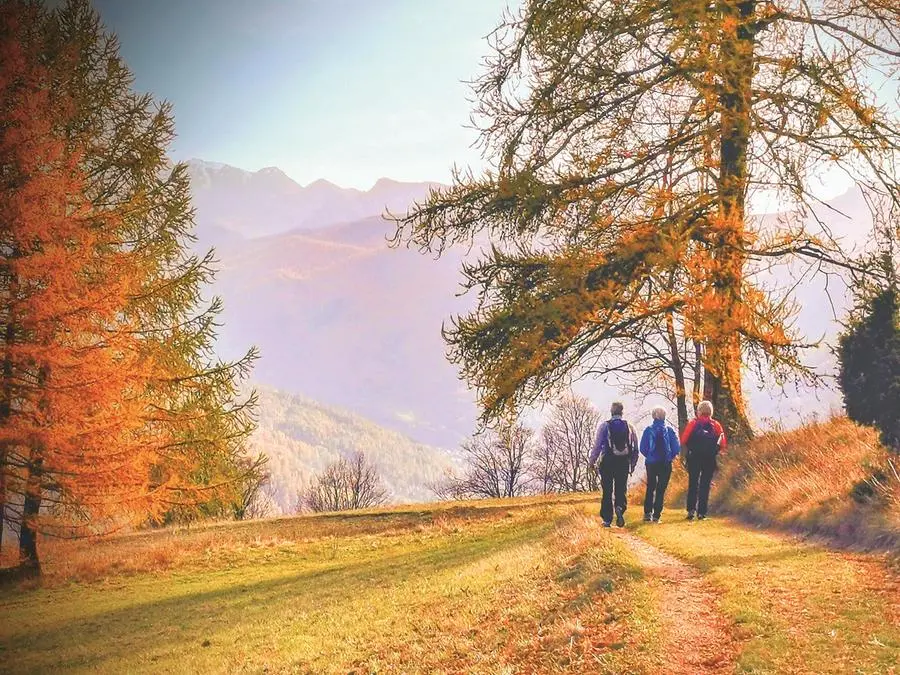 Franco Faggiani: «Camminare in montagna apre la mente»