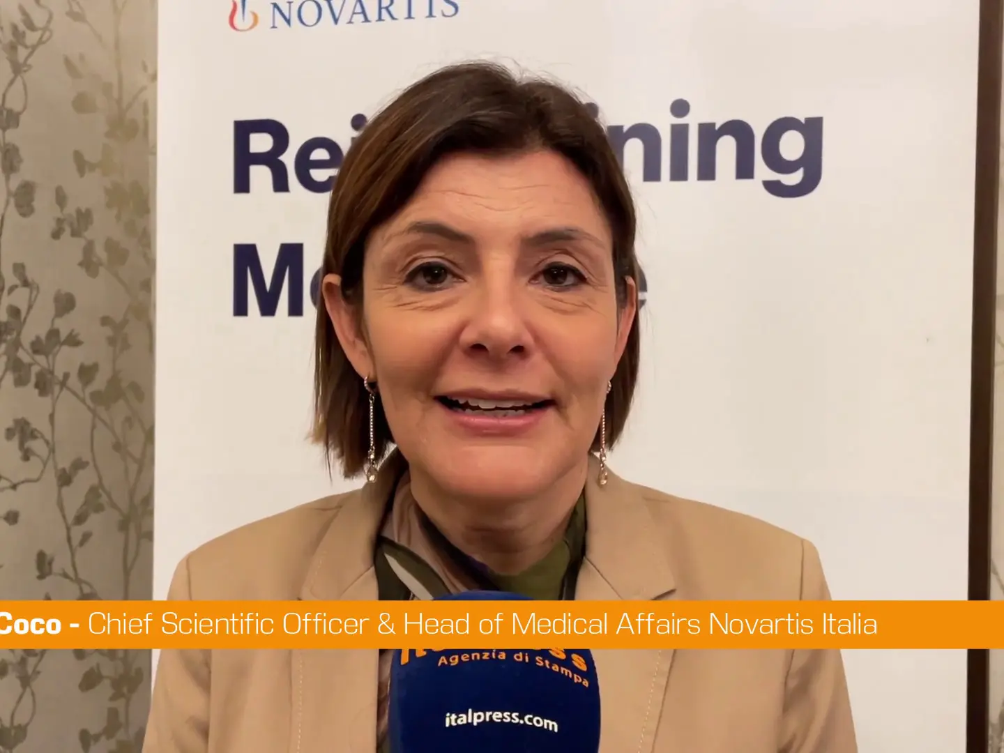 Tumore seno, Coco \"La novità terapeutica di Novartis riduce il rischio recidiva\"